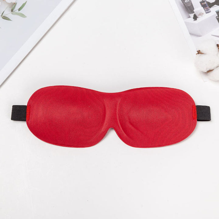 Skanto Unisex lichtblockierende Reisemaske mit thermoplastischer Nylonschale und breitem Komfortband Skanto