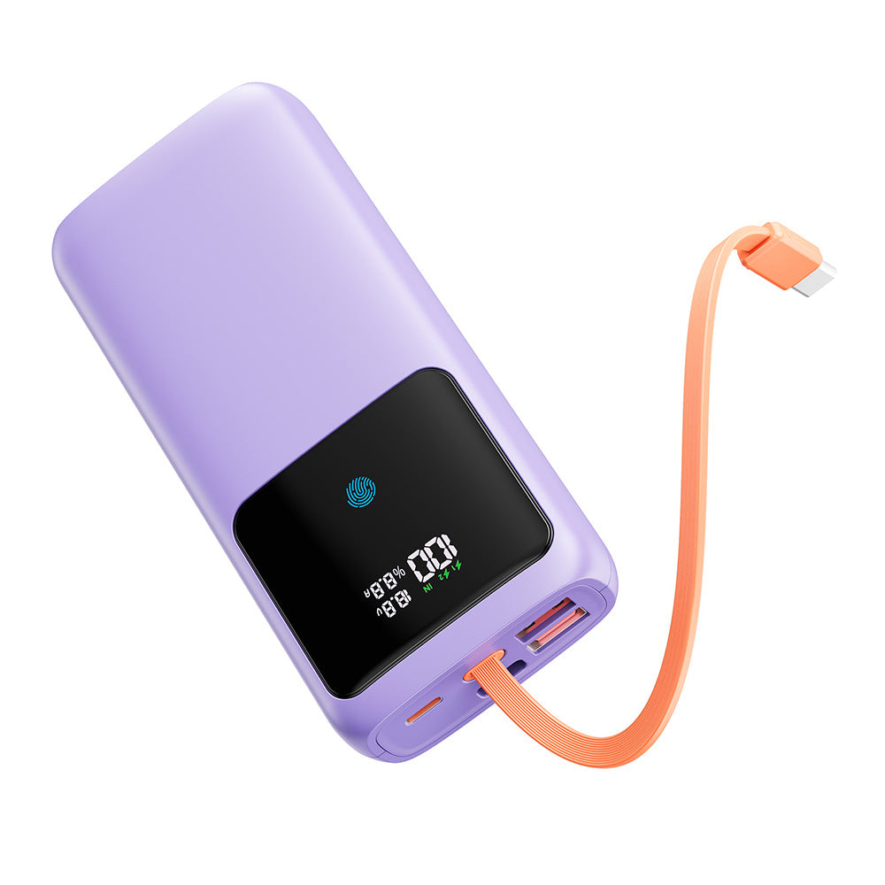 Powerbank mit integriertem LED-Display und Smart-Schnellladeanschluss Skanto