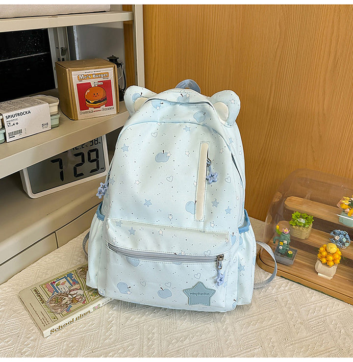 Niedlicher Schulrucksack mit Tierohren
