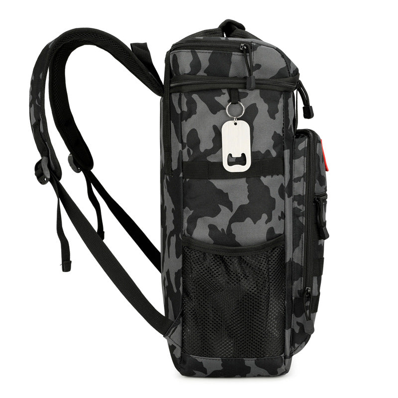 Unisex Skanto Tactical Kühlrucksack mit isoliertem Hauptfach, MOLLE-Fronttasche und gepolsterten Schultergurten