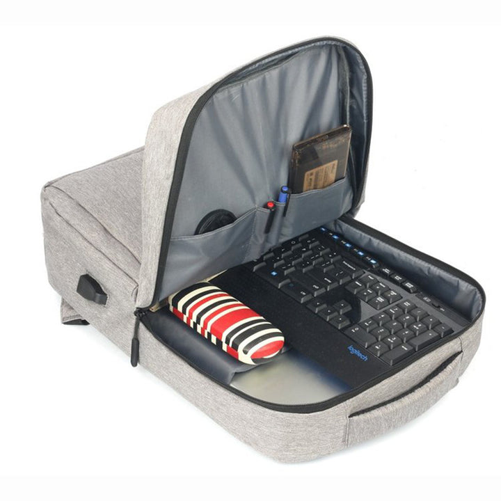 Moderner Laptop-Rucksack mit innovativem Organizer und praktischem Griff Skanto