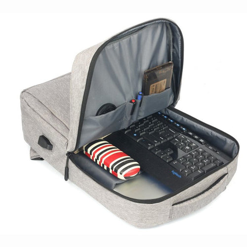 Moderner Laptop-Rucksack mit innovativem Organizer und praktischem Griff Skanto