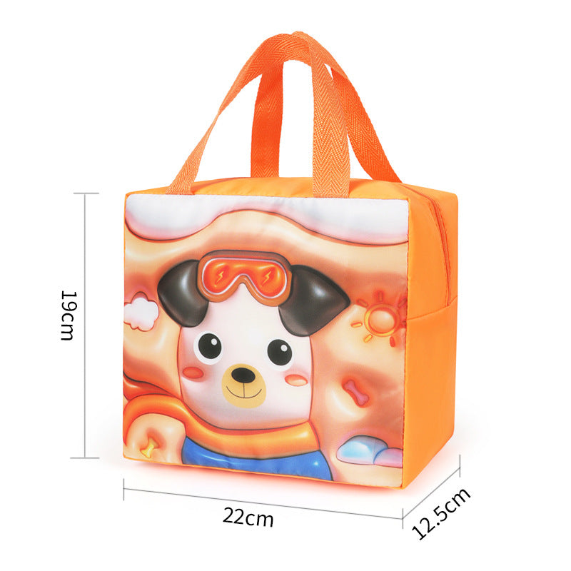 Kühltasche mit verspieltem Katzenmotiv Skanto