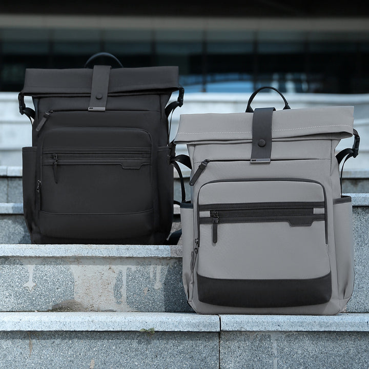 Eleganter Multifunktions-Rucksack mit isoliertem Laptopfach Skanto