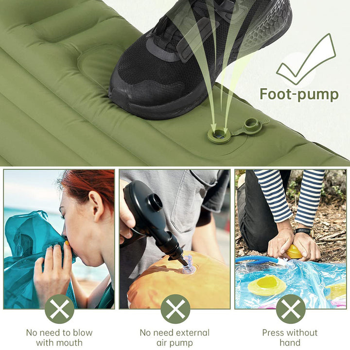 Kompakte und bequeme Camping-Isomatte Skanto