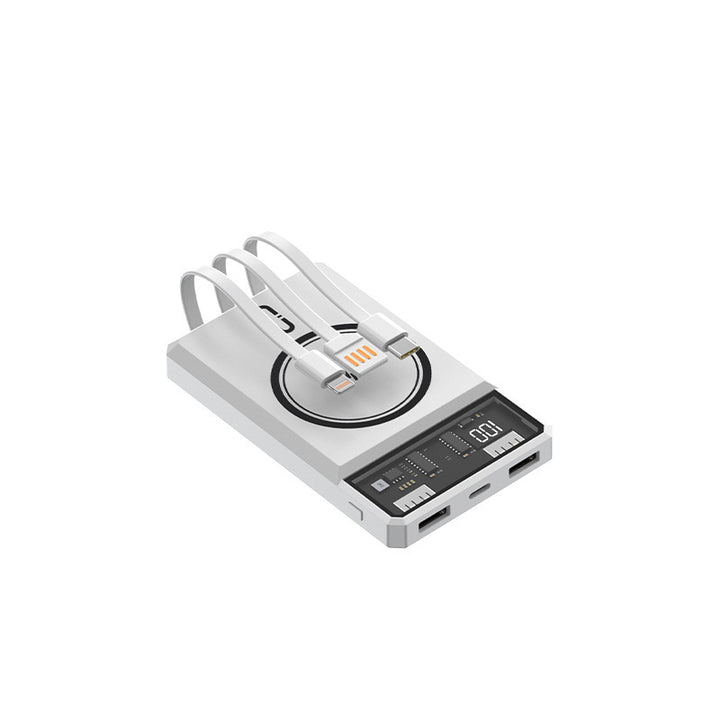 Powerbank mit integriertem Licht und Schnellladefunktion Skanto