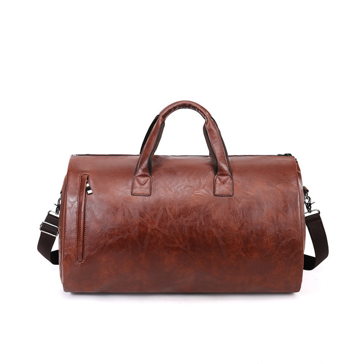 Klassische Leder-Reisetasche für Herren Skanto