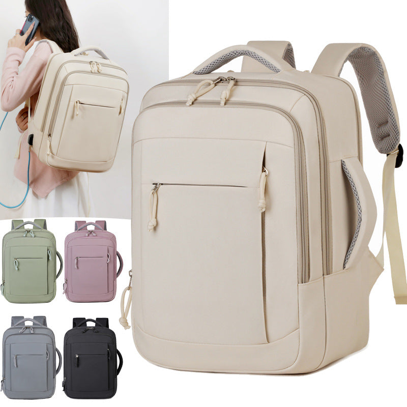 Eleganter Laptop-Rucksack mit vielseitigen Organizerfächern Skanto