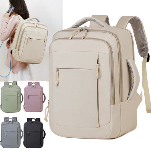 Eleganter Laptop-Rucksack mit vielseitigen Organizerfächern Skanto