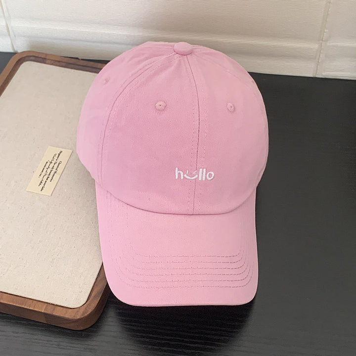 Unisex Lässige Baumwoll-Bestickte Cap Skanto