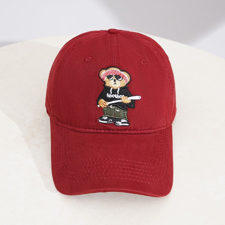 Herren Bestickte Baseballkappe mit Cartoon-Charakter Skanto