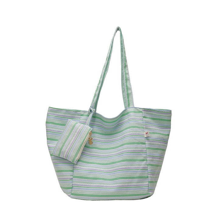 Große Tote Bag mit Blumenmuster Skanto