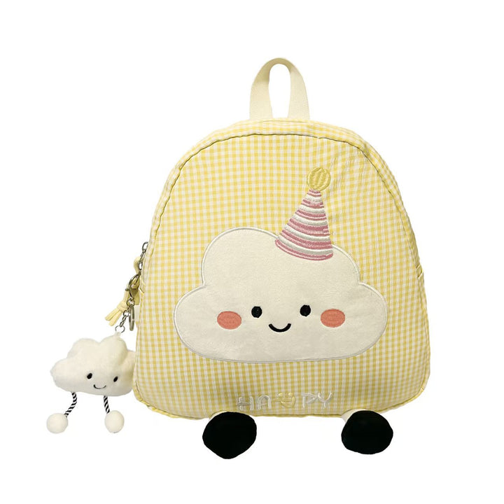 Rucksack Skanto mit Wolken-Charakter-Design