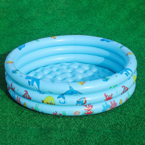 Aufblasbarer Kinderpool mit maritimem Design Skanto