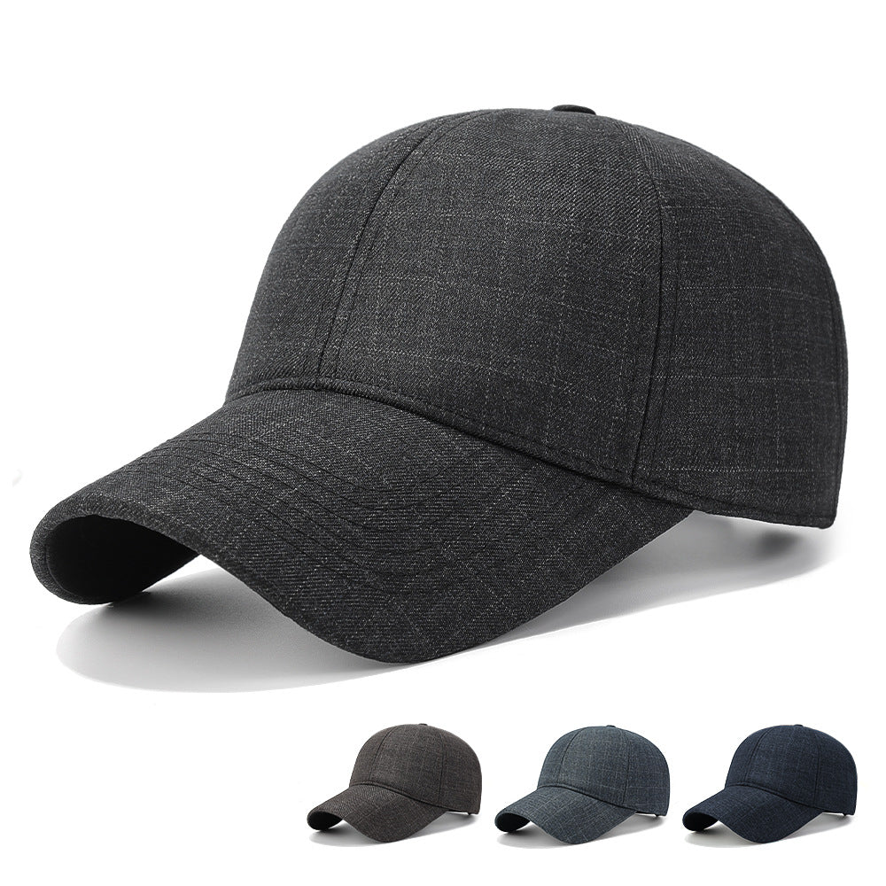 Klassische strukturierte Baseballkappe für Herren Skanto 1783927306