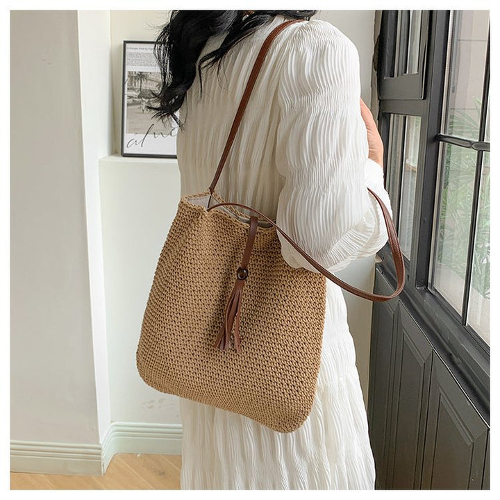 Handtasche mit Fransen-Detail Skanto