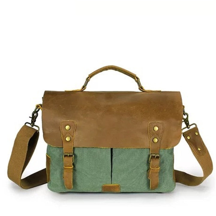 Robuste Active Bag aus strapazierfähigem Canvas und Skanto Leder