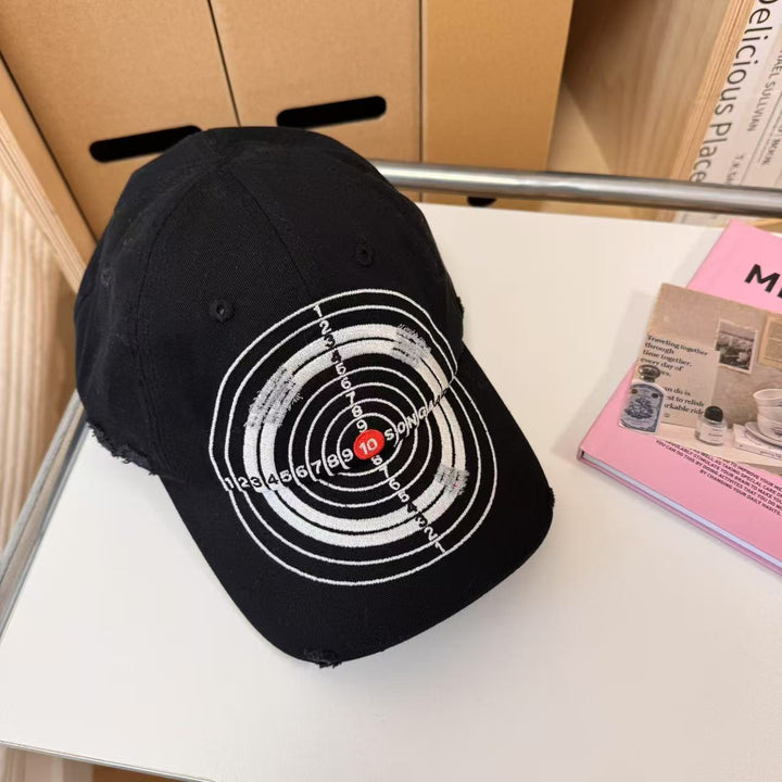 Herren Baseballkappe mit Used-Grafik Skanto