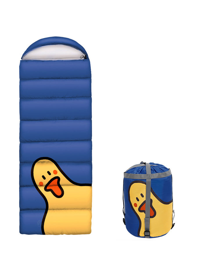 Hochwertiger und warmer Schlafsack mit Kissen Skanto