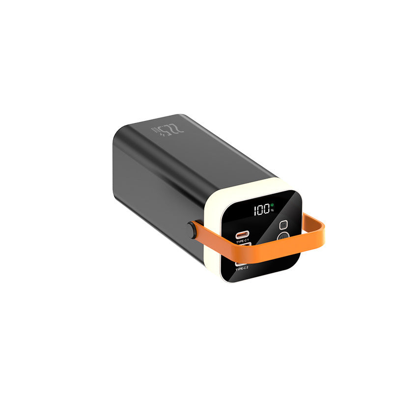 Tragbare Powerbank mit intelligentem Ladekonzept und digitaler Kapazitätsanzeige Skanto