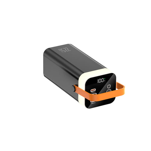 Tragbare Powerbank mit intelligentem Ladekonzept und digitaler Kapazitätsanzeige Skanto
