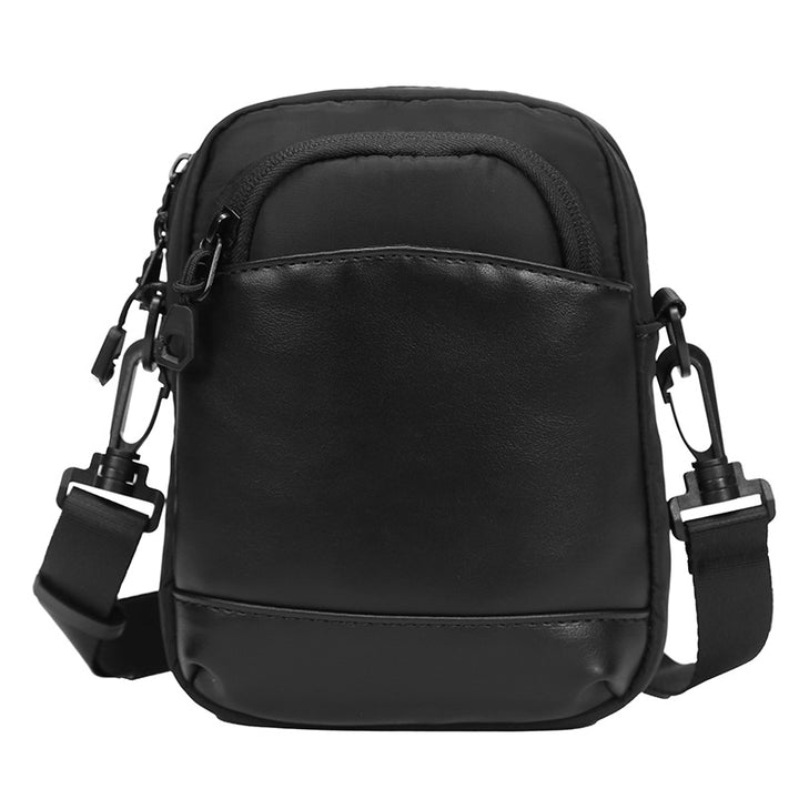 Kompakte Leder-Crossover-Tasche Skanto