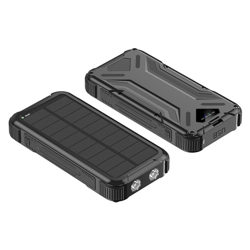 Solar-Powerbank mit LED-Licht Skanto