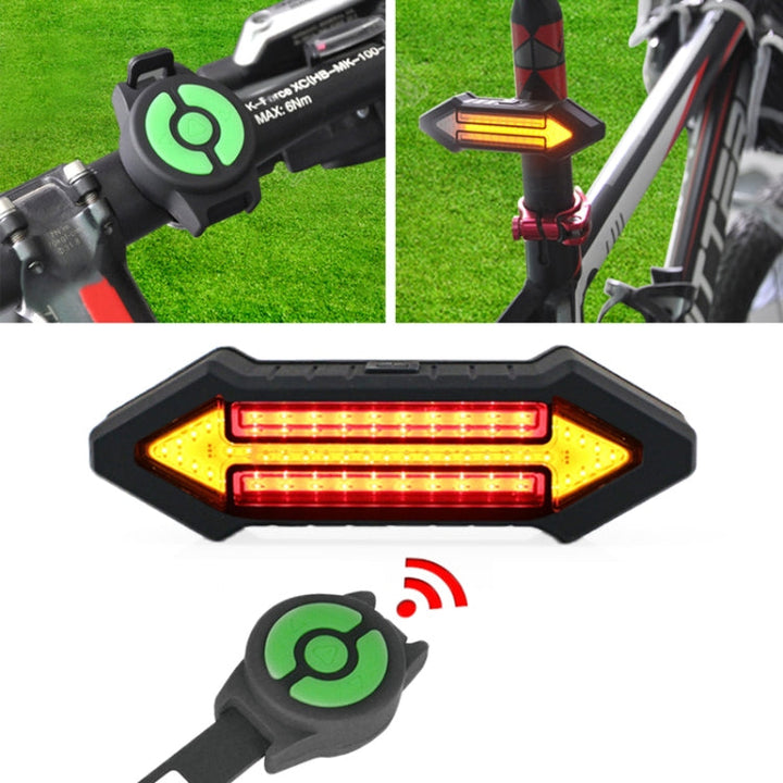 Skanto | Intelligente kabellose Fernbedienung Fahrrad-Rücklicht Blinklicht Warnlicht