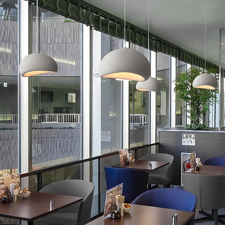 Skanto | LED-Pendelleuchte – Nordisches Wabi-Sabi-Design – Einstellbare Beleuchtung für Wohnkultur & moderne Interieurs