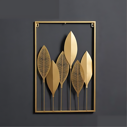 Skanto | LuxiLeaf - Goldene Wanddekoration