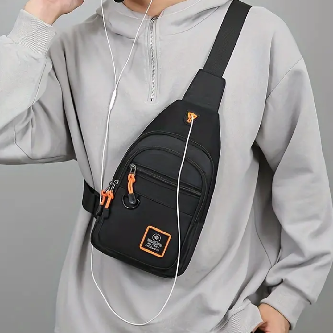 Skanto | UrbanTrail – Robuste Herren-Umhängetasche | Wasserdichte Crossbody-Reise- & Alltagstasche