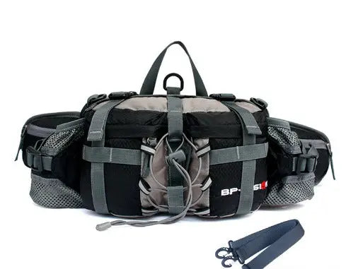 Skanto | Wasserdichte Wander-Bauchtasche – 5L Hüfttasche mit Reißverschlusstaschen für Spaziergänge & Outdoor-Abenteuer
