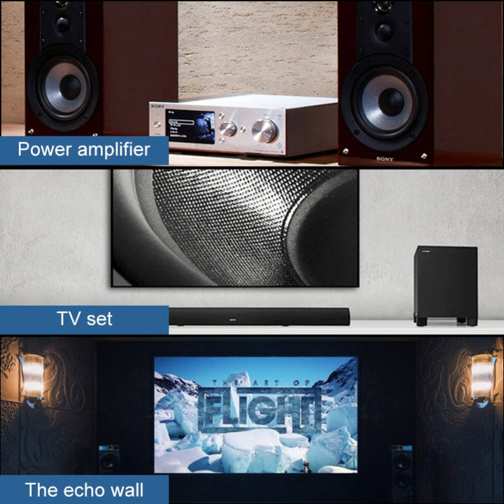 Skanto | EMK 1 Eingang 3 Ausgang Digital Optischer Audio SPDIF Toslink Splitter Adapter (Silbergrau)
