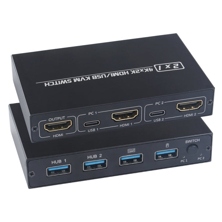 Skanto | AM-KVM201CL 2x1 4Kx2K HDMI / USB / KVM Switch