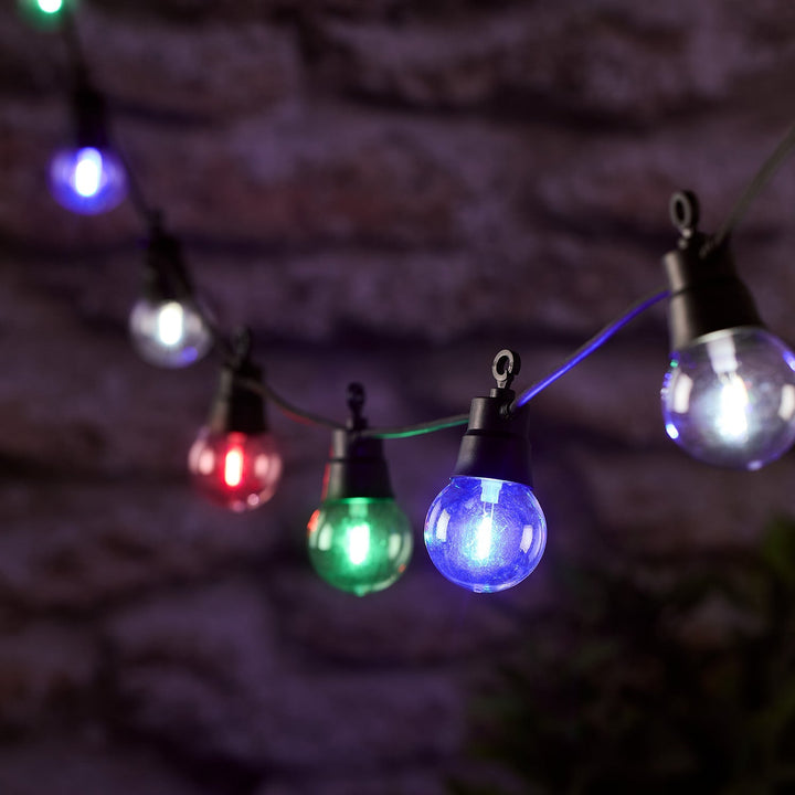Skanto | 20 LED Lichterketten Glühbirnen Farbwahl mit Fernbedienung