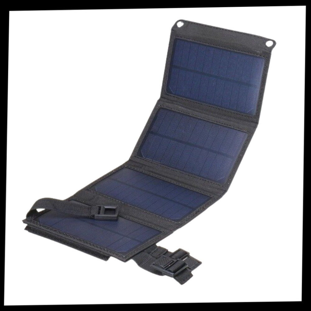 Tragbares Solarladegerät mit USB-Anschluss