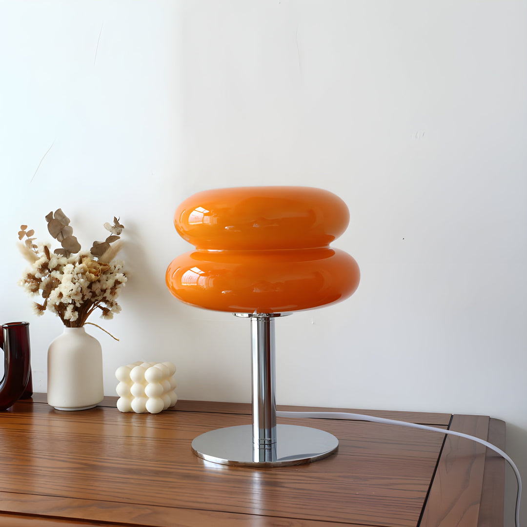 Skanto | Italienische Designer-LED-Tischlampe aus Glas