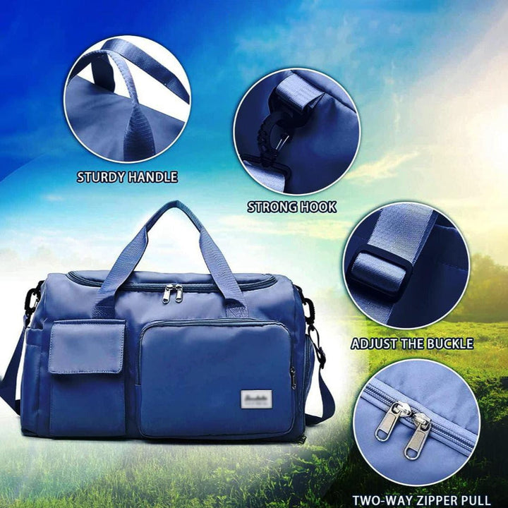 Reisetasche Sport-Duffle | Mehrere Fächer mit Schuhfach