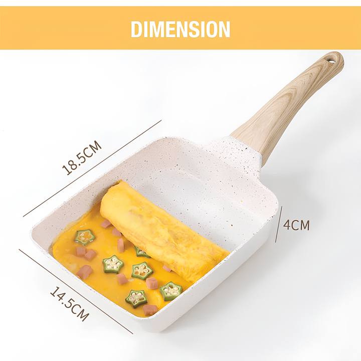 Skanto Tamagoyaki Omelettpfanne mit Antihaftbeschichtung