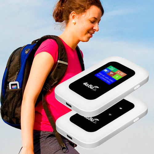 Skanto | Tragbarer 5G Wi-Fi Router | Sichere Hochgeschwindigkeitsverbindung für Reisen und Zuhause