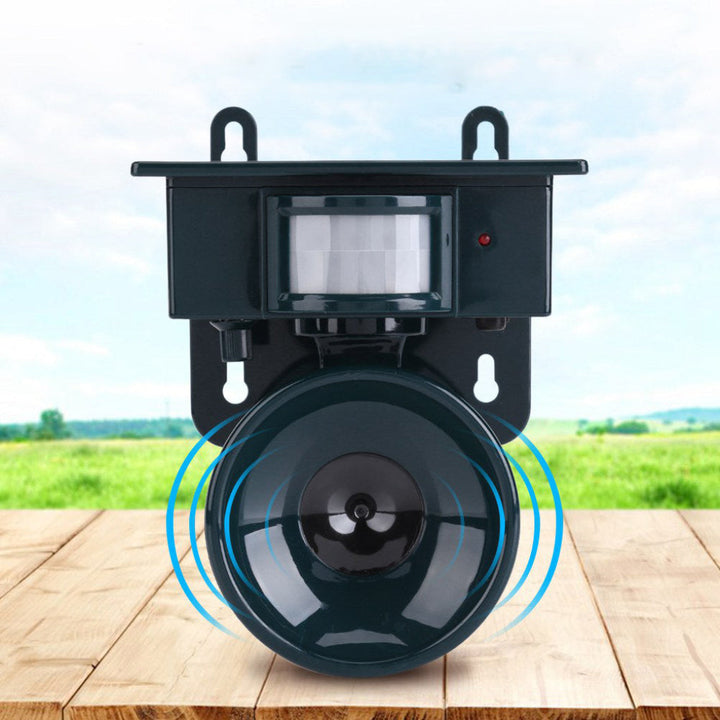 Skanto | TerraGuard – Wetterfester Solar-Vogelschreck mit PIR-Bewegungssensor und natürlicher Klangabschreckung