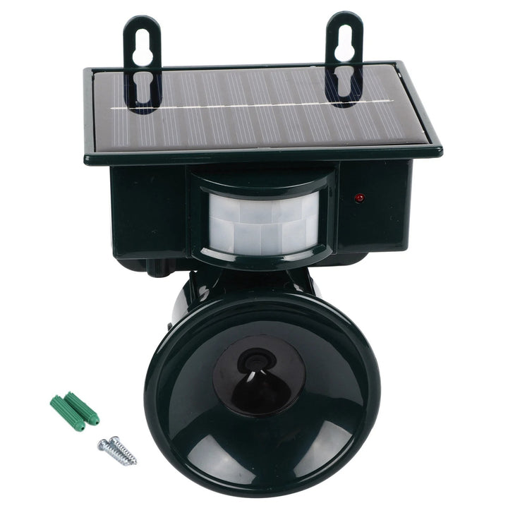 Norvo | Solarbetriebener Vogelvertreiber mit Bewegungssensor – Outdoor-Schallabschreckung