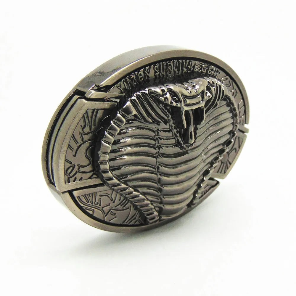 Herren Leder-Punkgürtel | Vintage-Metallschnallen Designs