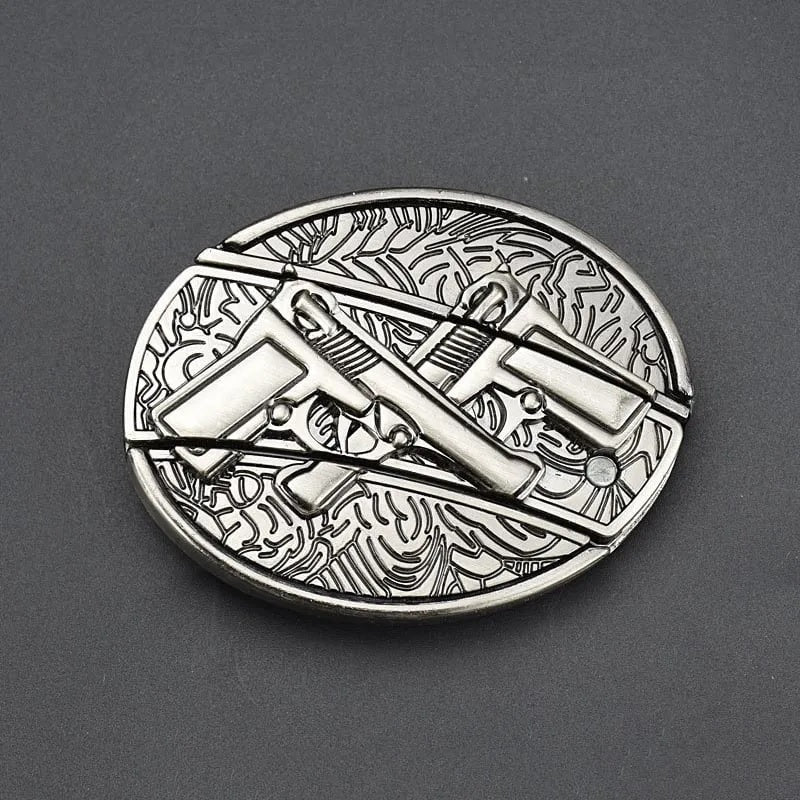 Herren Leder-Punkgürtel | Vintage-Metallschnallen Designs