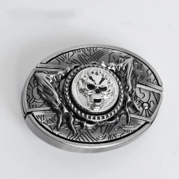 Herren Leder-Punkgürtel | Vintage-Metallschnallen Designs