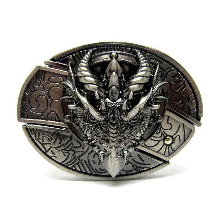 Herren Leder-Punkgürtel | Vintage-Metallschnallen Designs