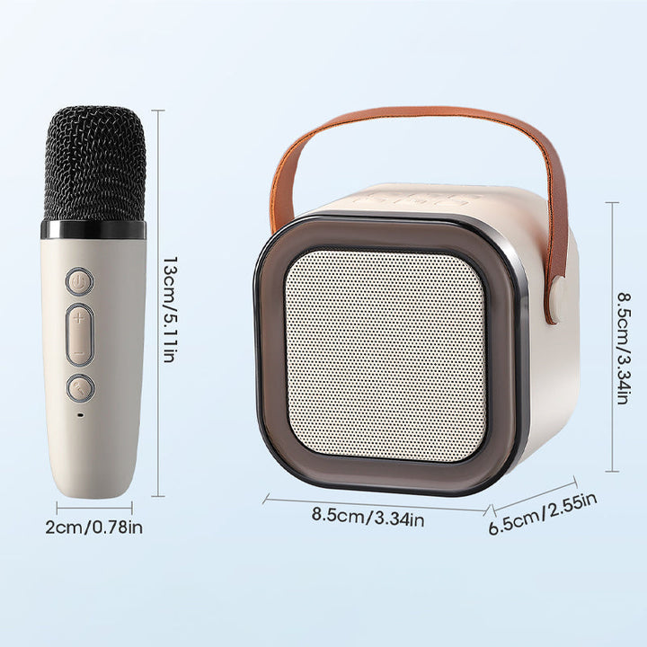 Skanto | Mini-Karaoke-Maschine mit kabellosem Mikrofon