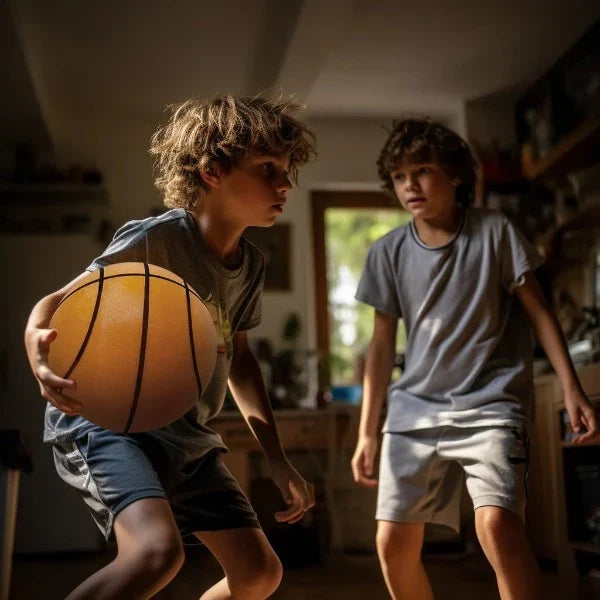 Leiser Indoor-Basketball | Geräuschreduzierter Weicher Sprung
