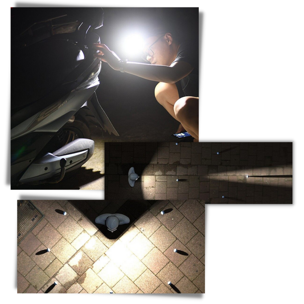 Wiederaufladbare LED-Stirnlampe