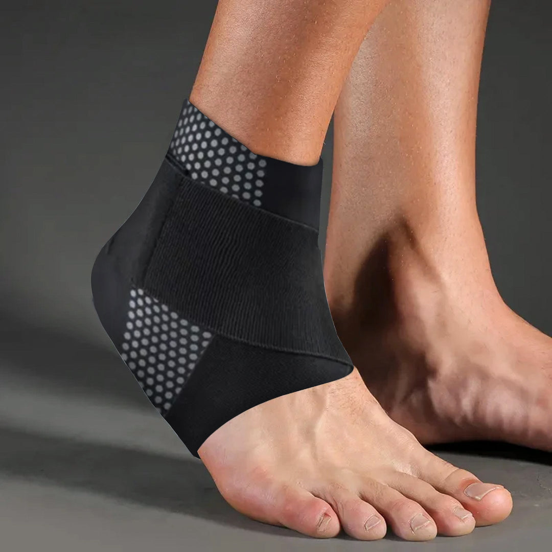 Skanto | FlexiGuard Knöchelbandage – Leicht, atmungsaktiv & für Sportschuhe geeignet
